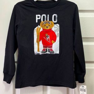 Ralph Lauren Polo Bear Boys Long sleeve tee